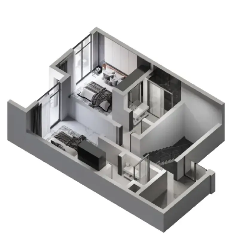 3 bedroom floor plan