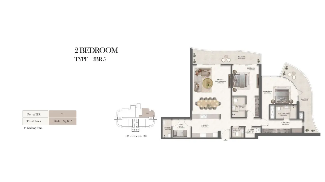 Type 5 floor plan