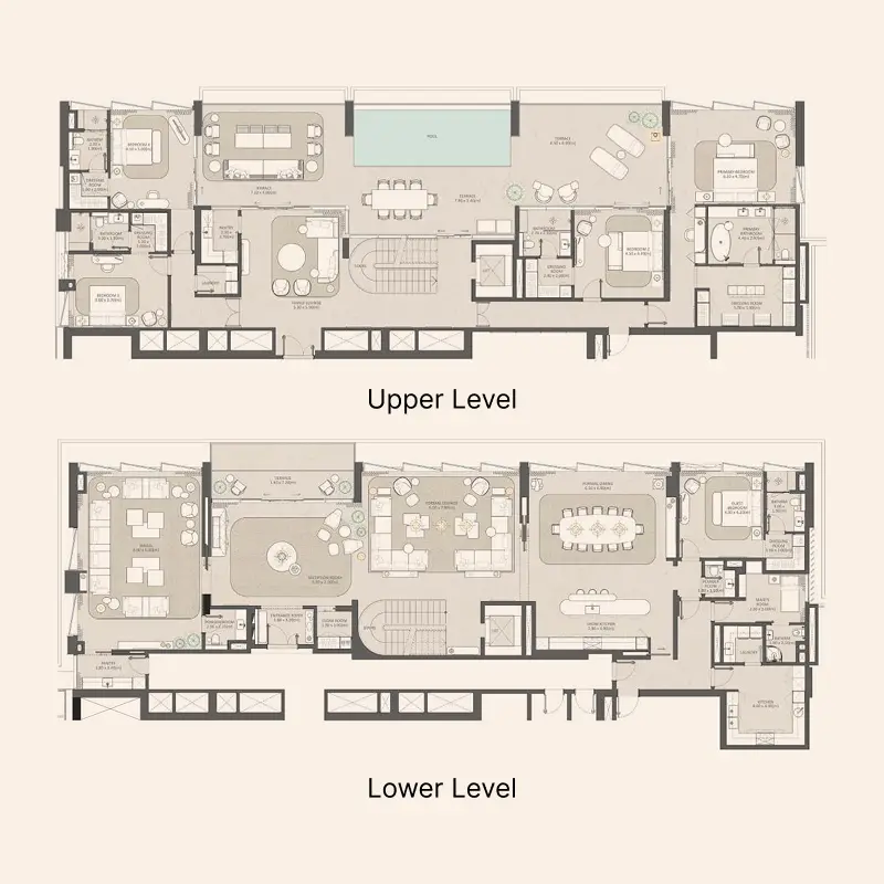 5 bedroom floor plan