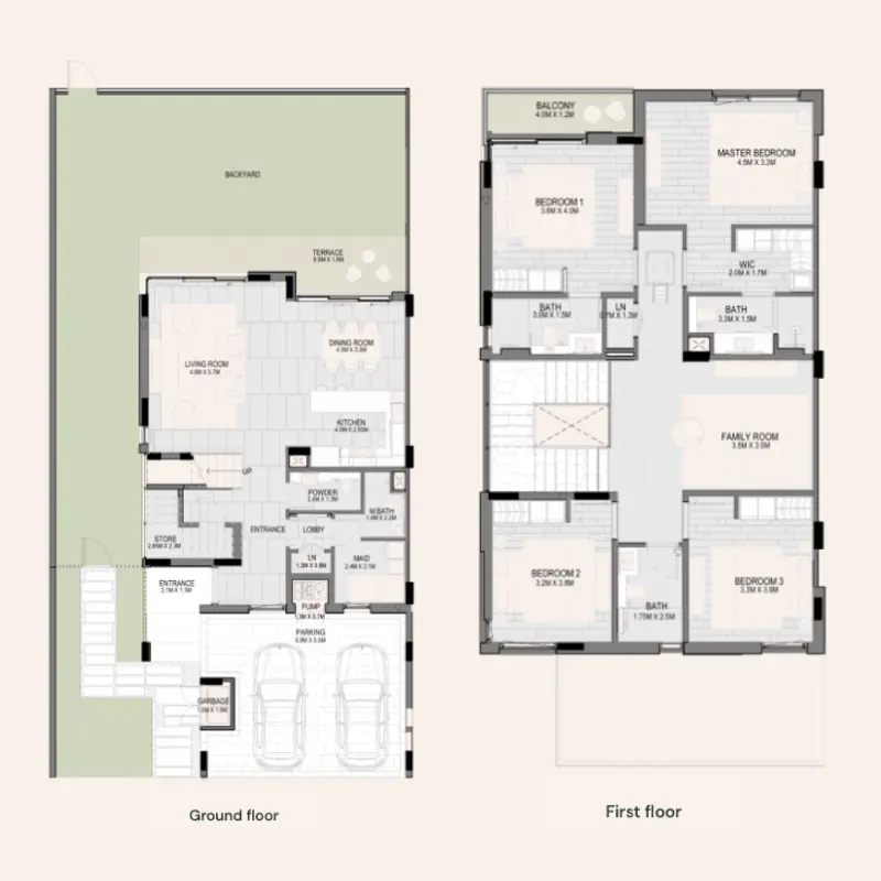 4 bedroom floor plan