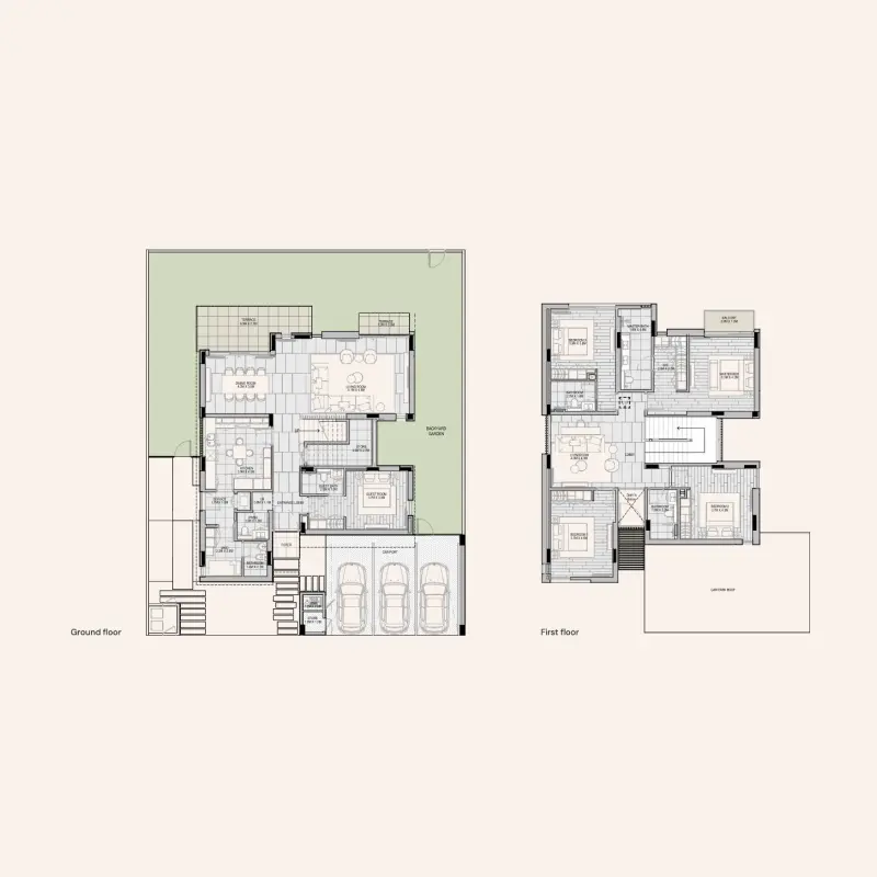 5 bedroom floor plan