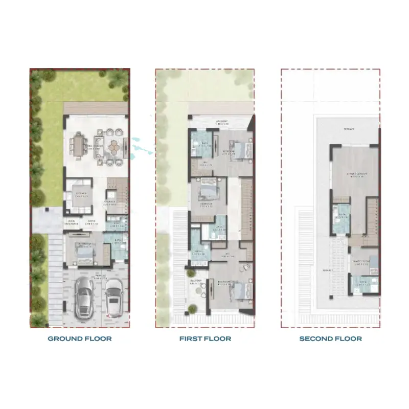 5 bedroom floor plan