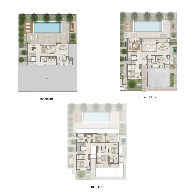 5 bedroom floor plan