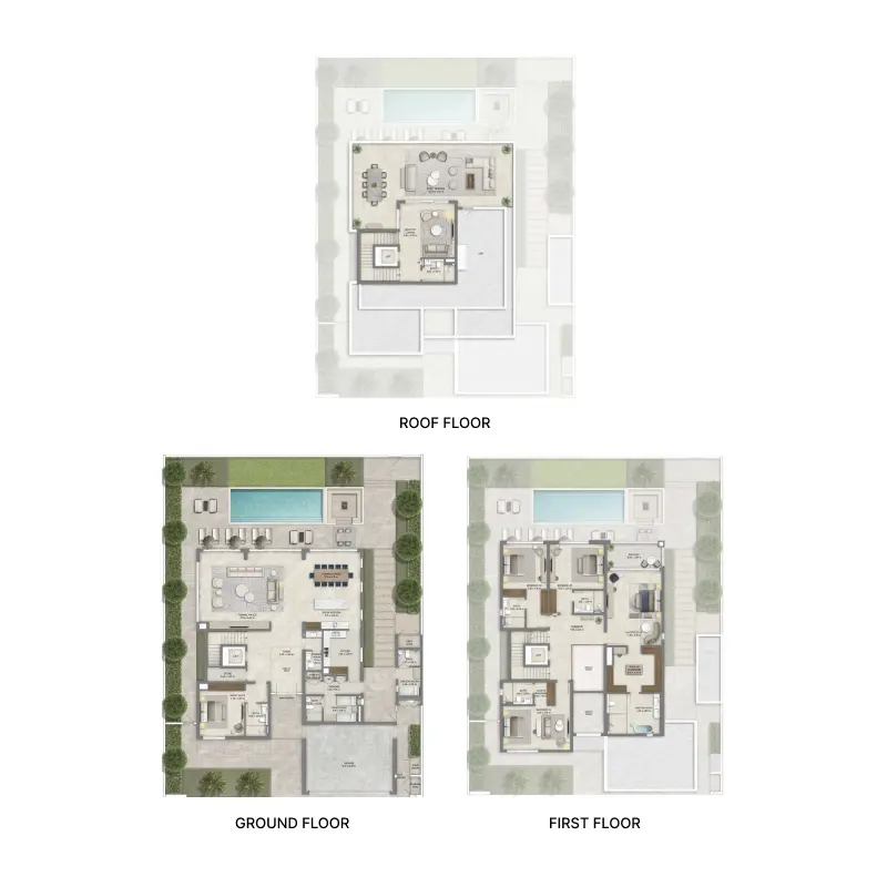 5 bedroom floor plan