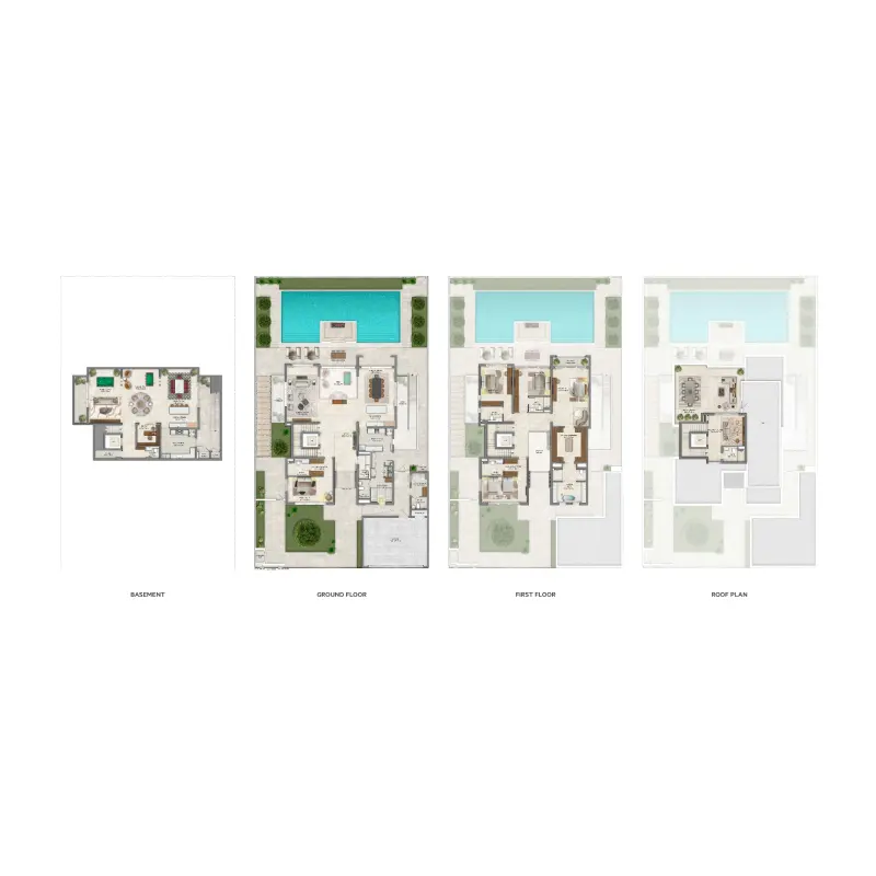 5 bedroom floor plan