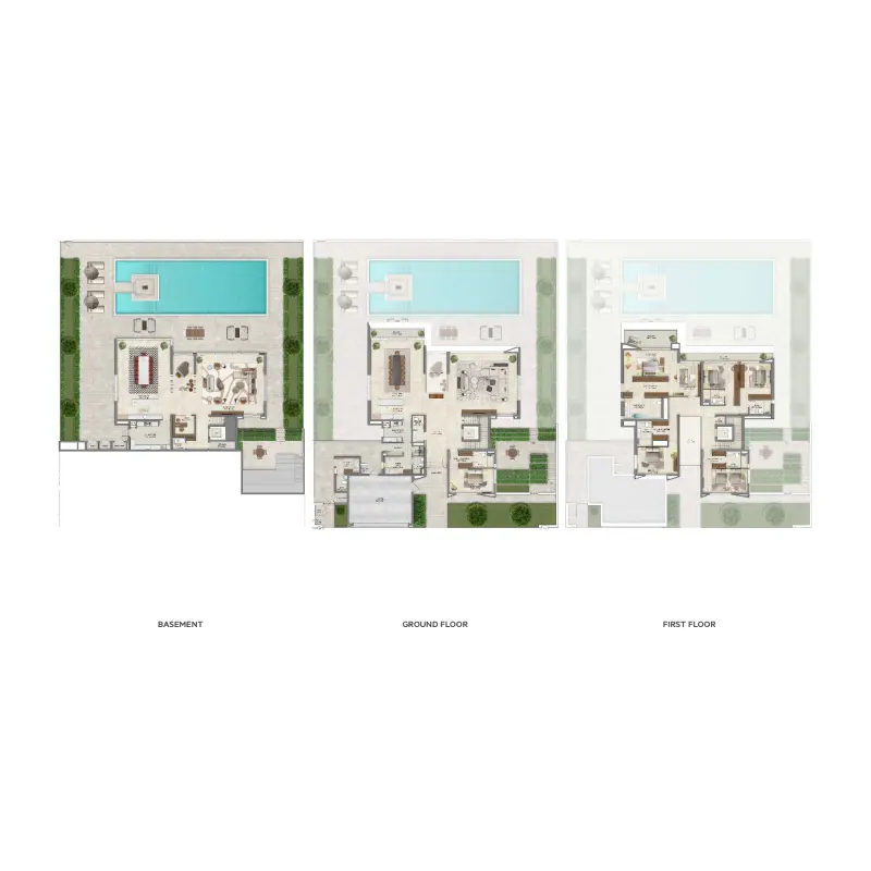 6 bedroom floor plan