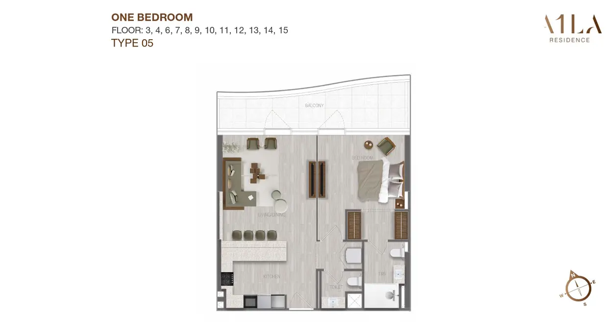Type 5 floor plan