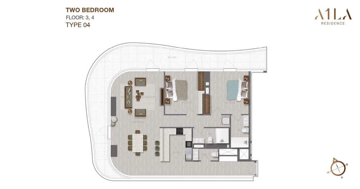 Type 4 floor plan