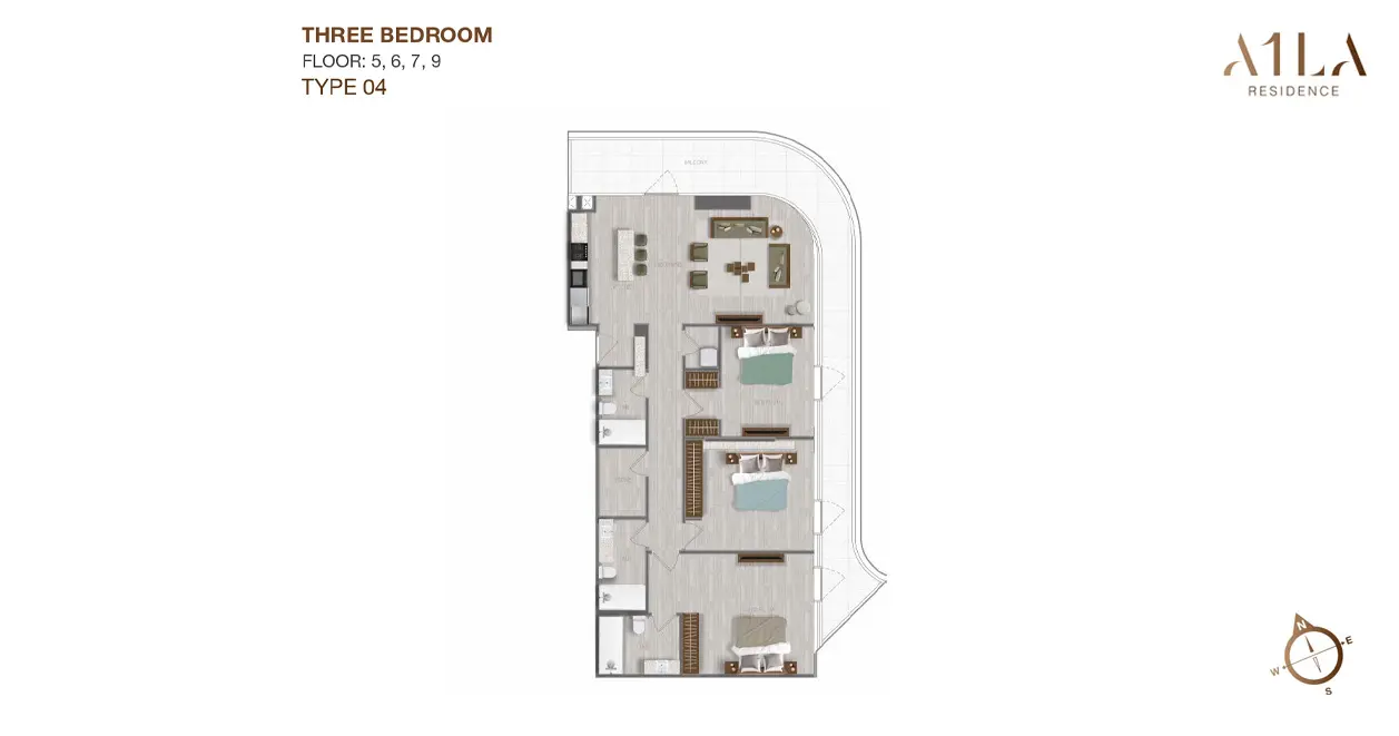 Type 4 floor plan