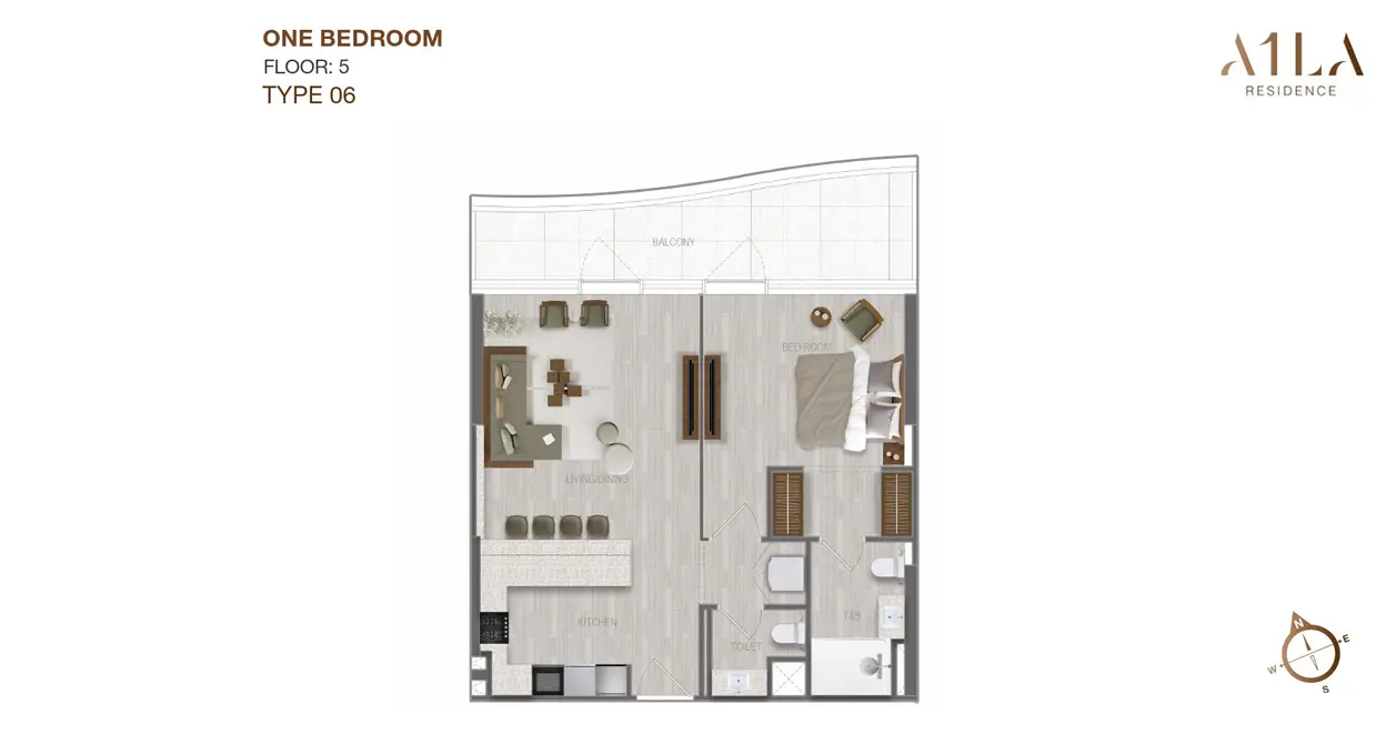 Type 6 floor plan
