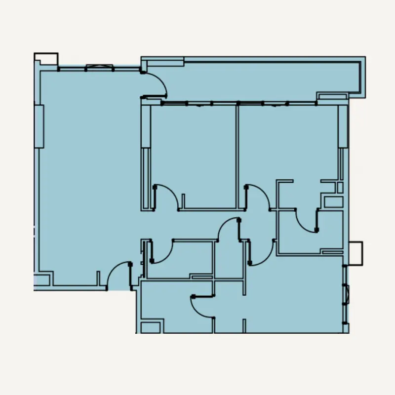 3 bedroom floor plan