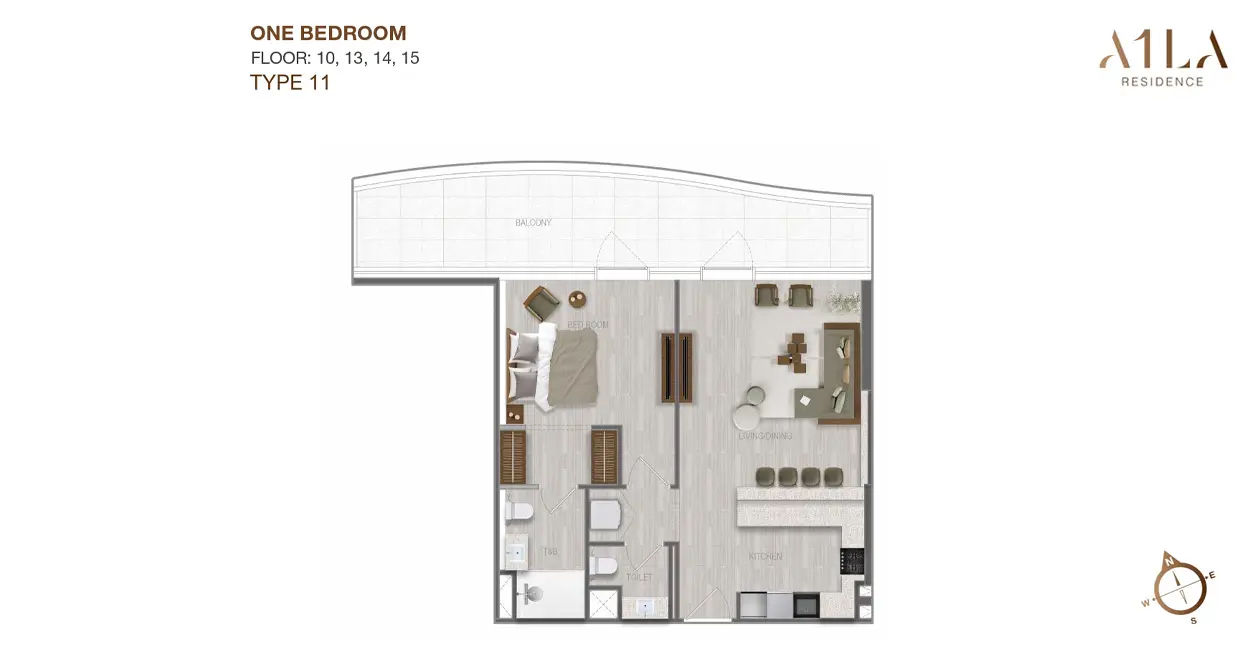 Type 11 floor plan