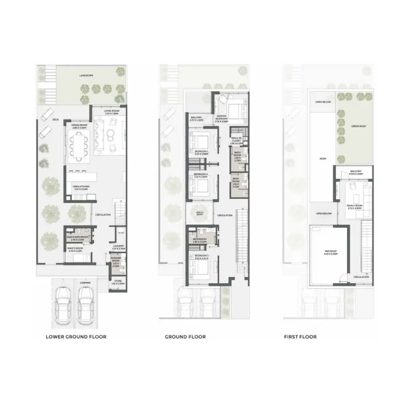 4 bedroom floor plan