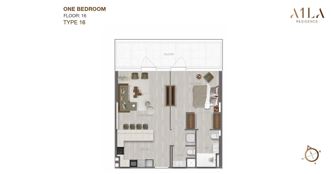Type 16 floor plan