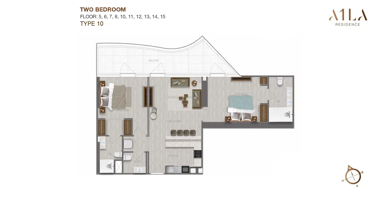 Type 10 floor plan
