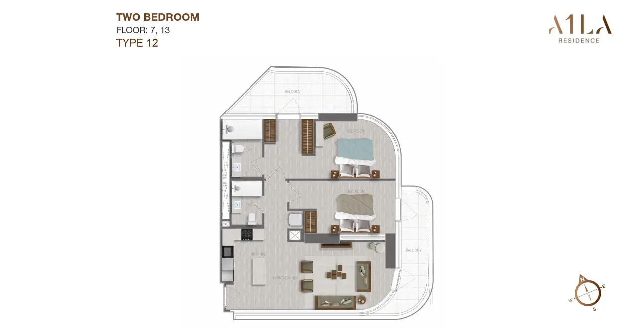 Type 12 floor plan