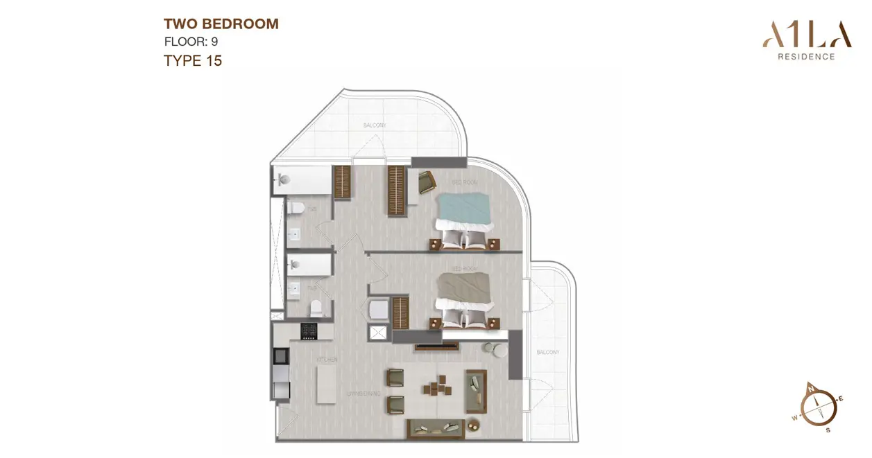 Type 15 floor plan