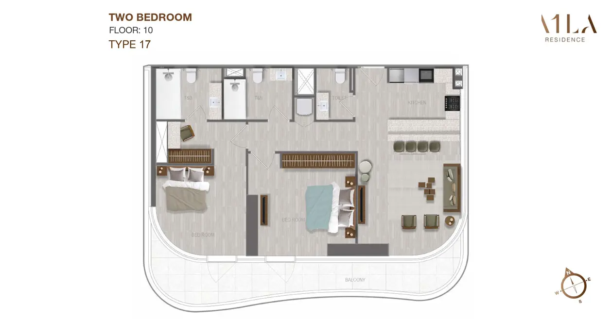 Type 17 floor plan