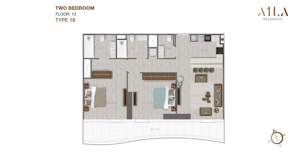 Type 19 floor plan