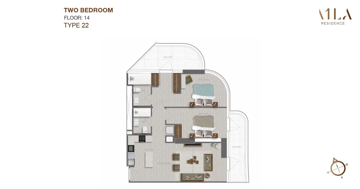 Type 22 floor plan