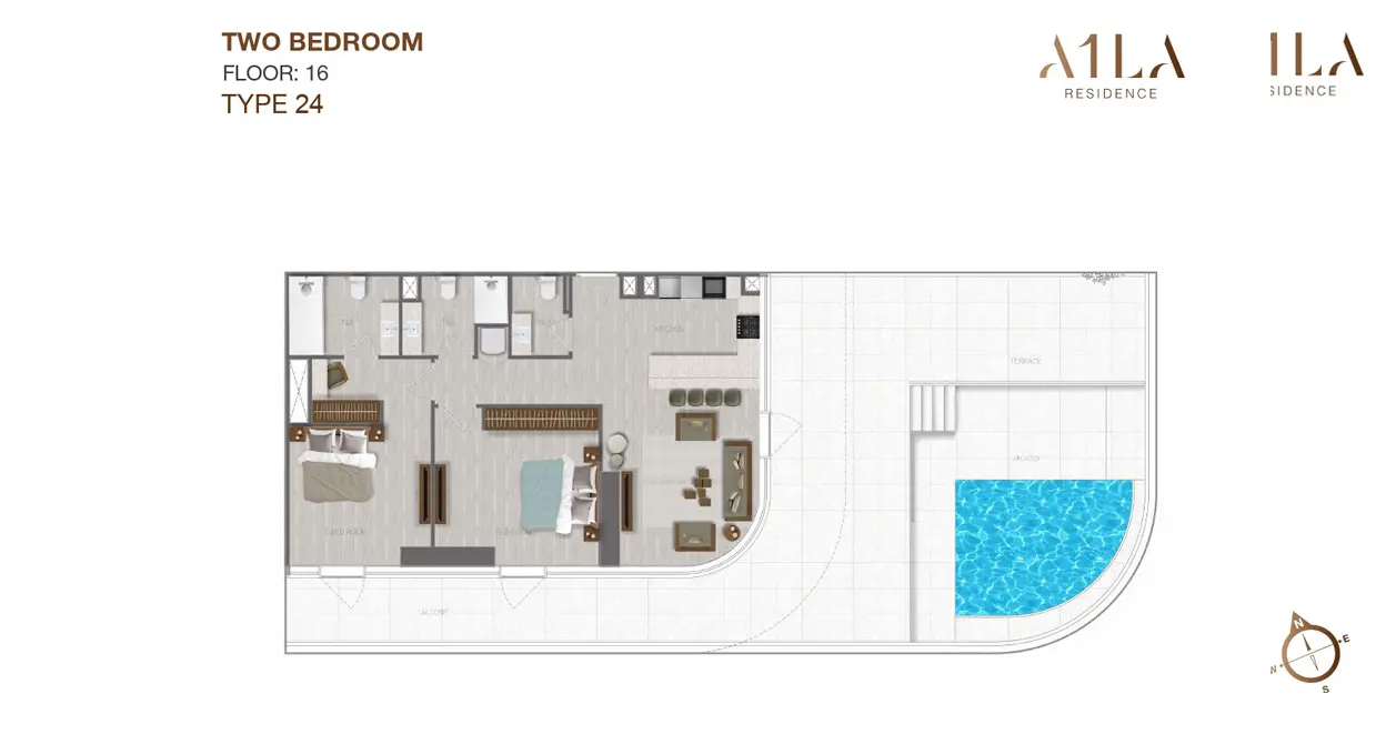 Type 24 floor plan