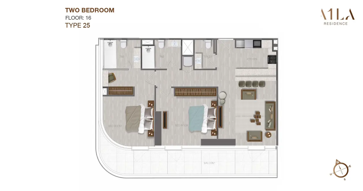 Type 25 floor plan