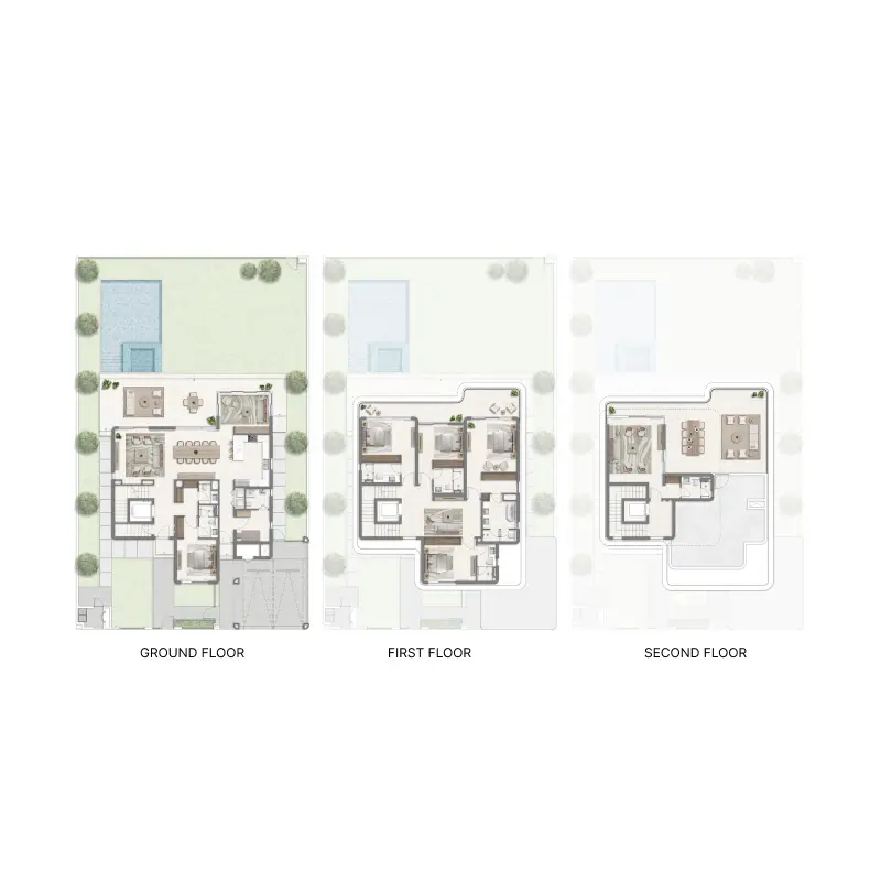 5 bedroom floor plan