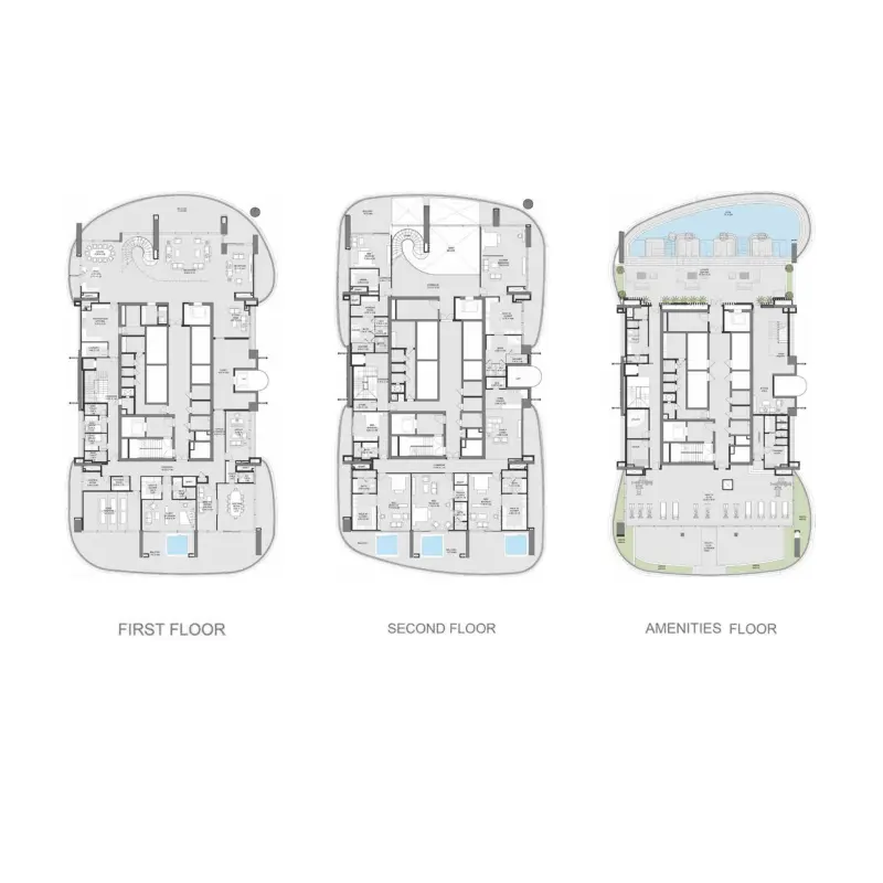 7 bedroom floor plan