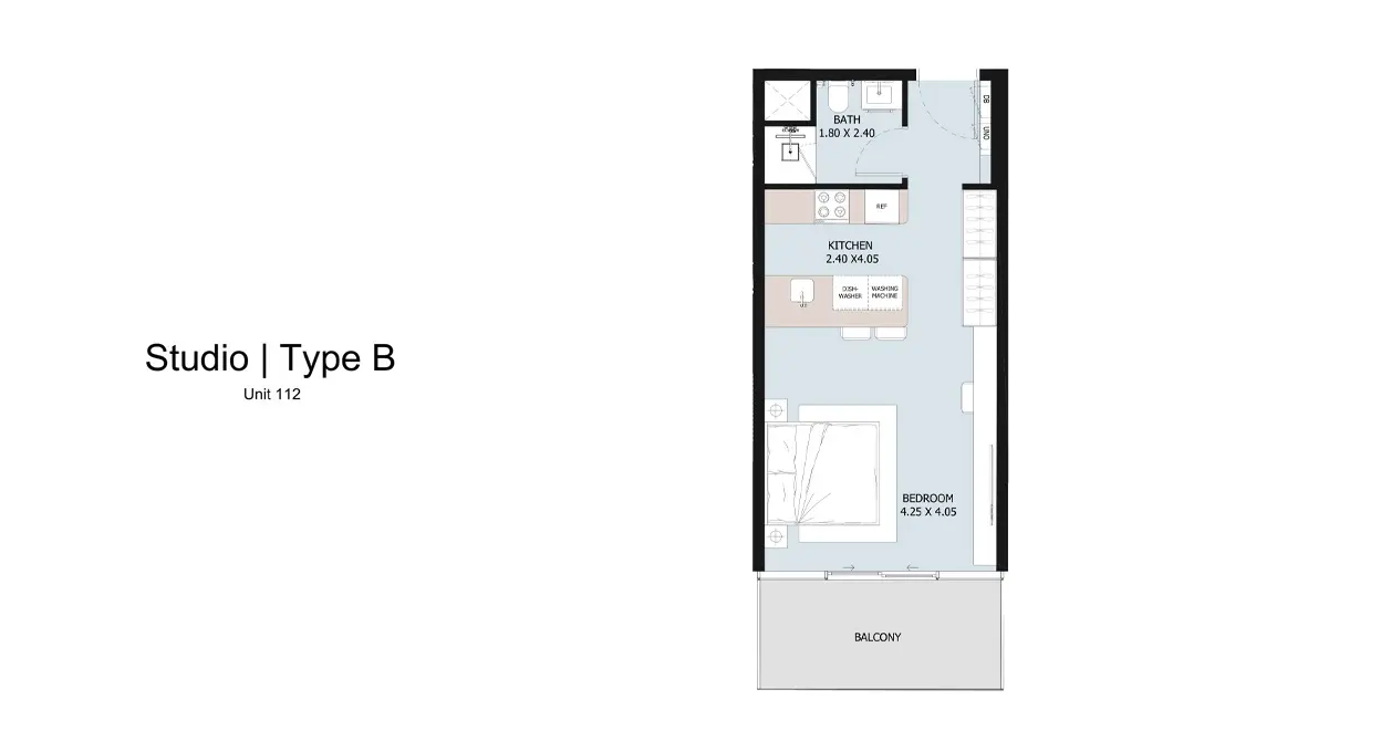 Type B floor plan