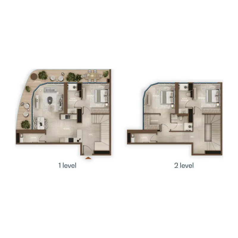 3 bedroom floor plan