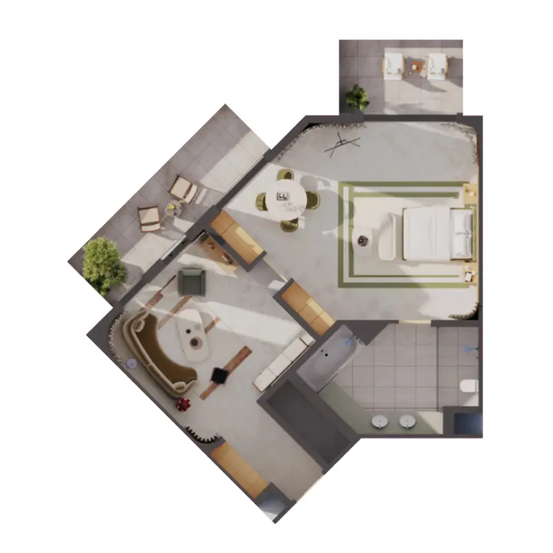 Suite Hotel Apartments -  Hygge Hotel floor plan