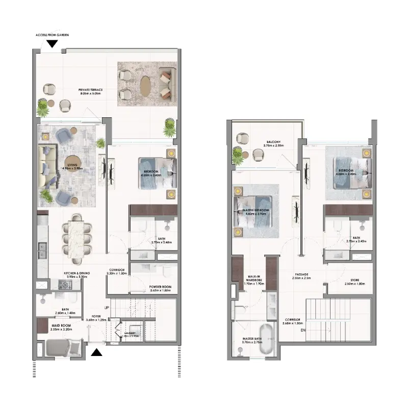 3 bedroom floor plan