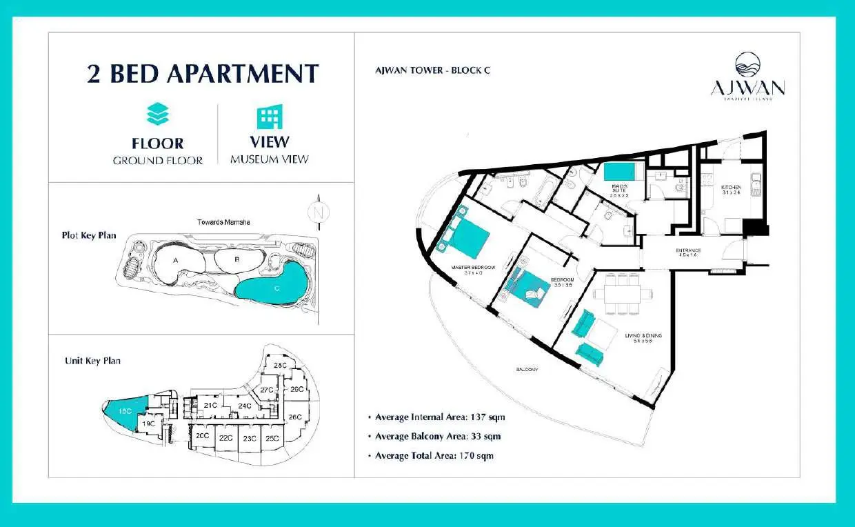 Type 1 + Maid floor plan