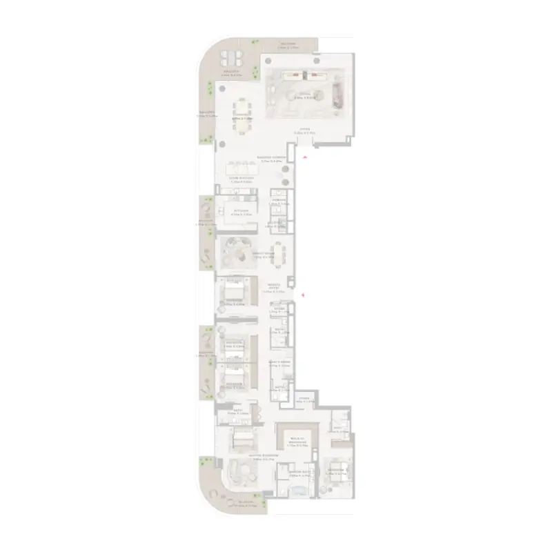 5 bedroom floor plan