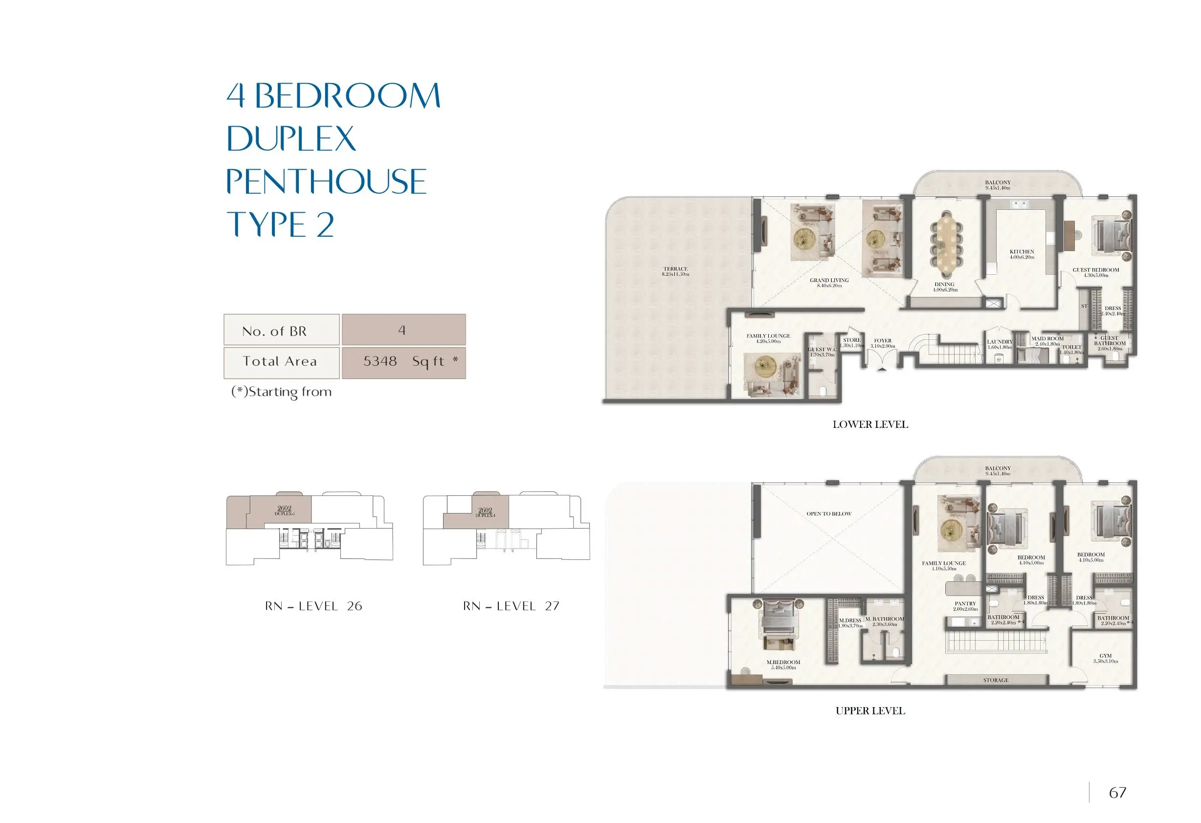 Type 2 floor plan