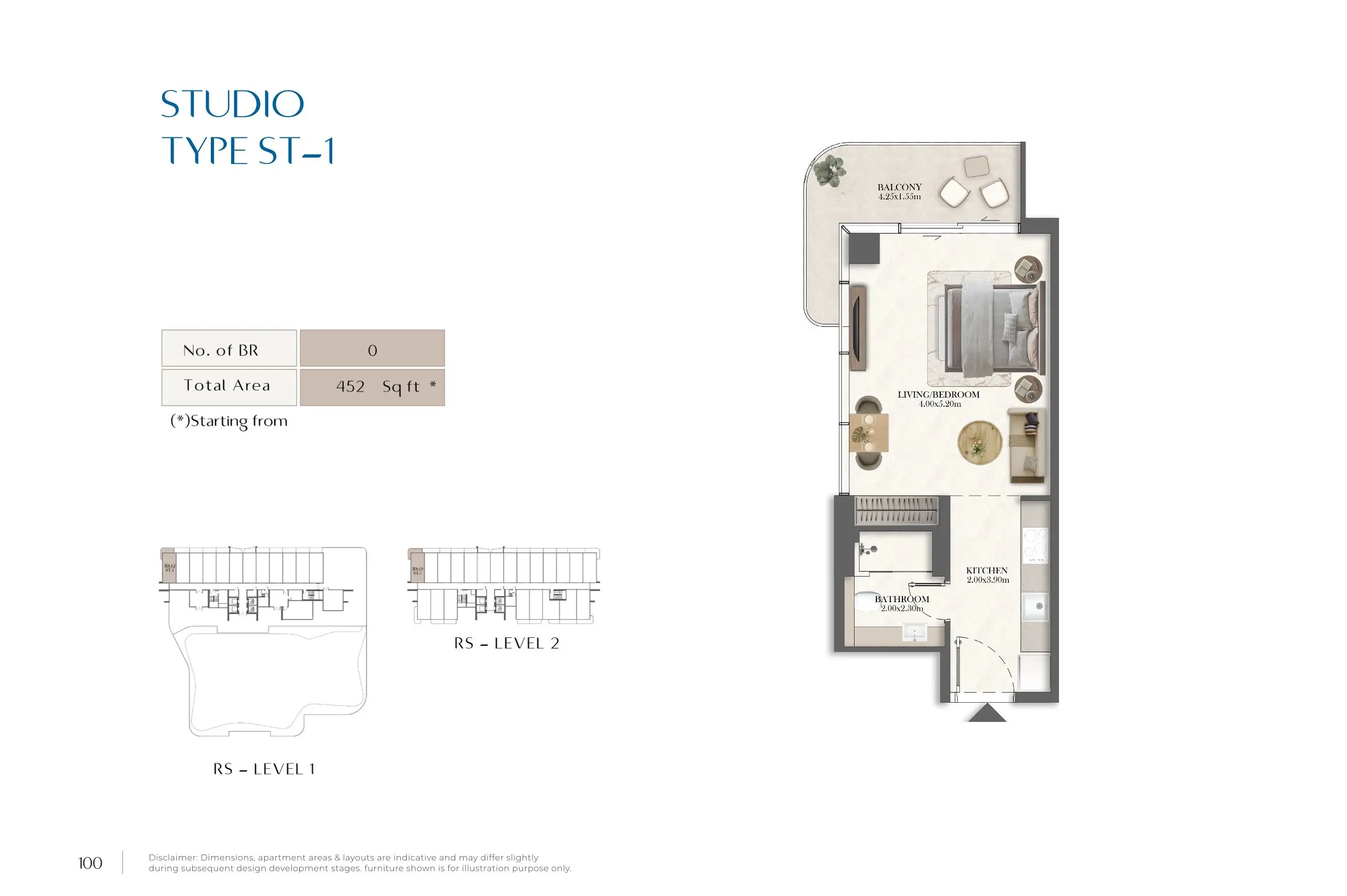 Type 1 floor plan
