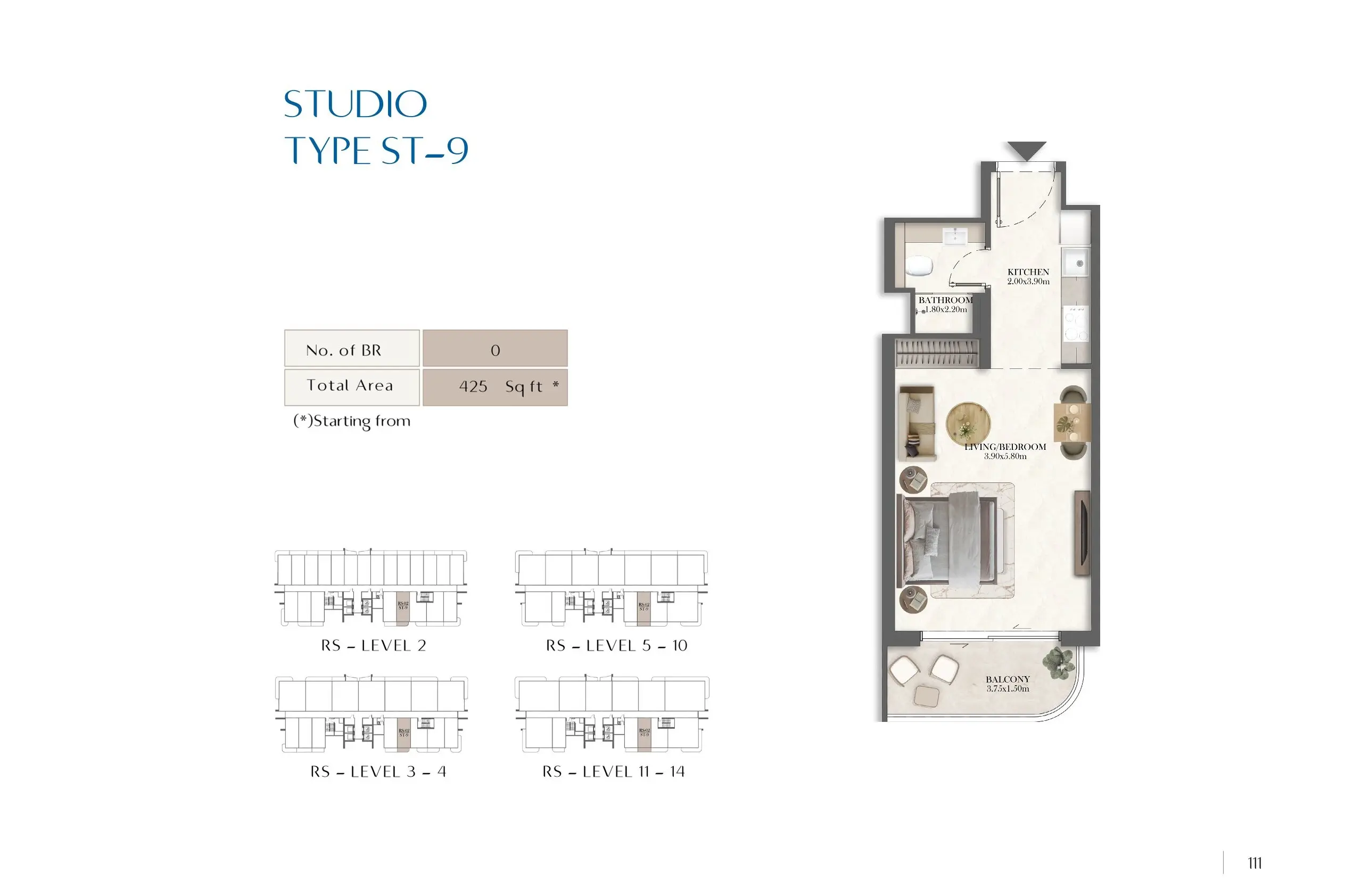 Type 9 floor plan