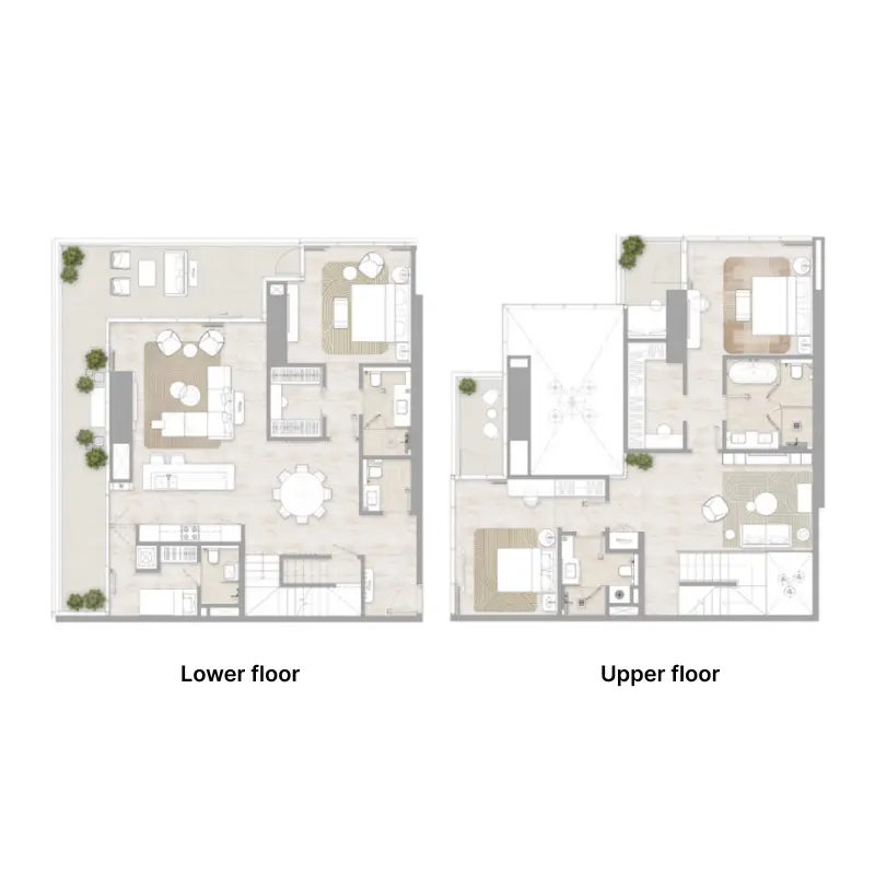 3 bedroom floor plan