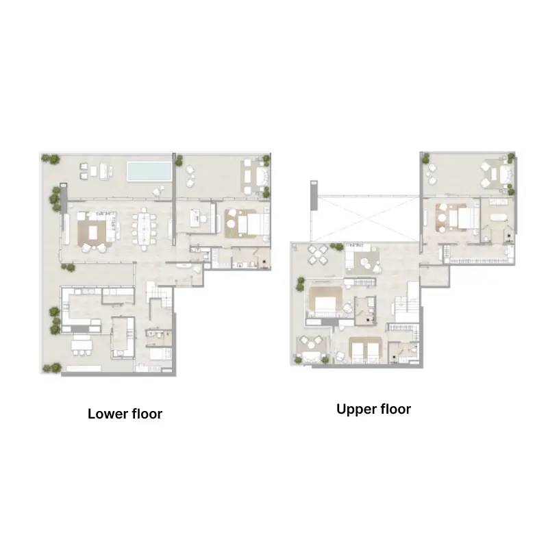 4 bedroom floor plan