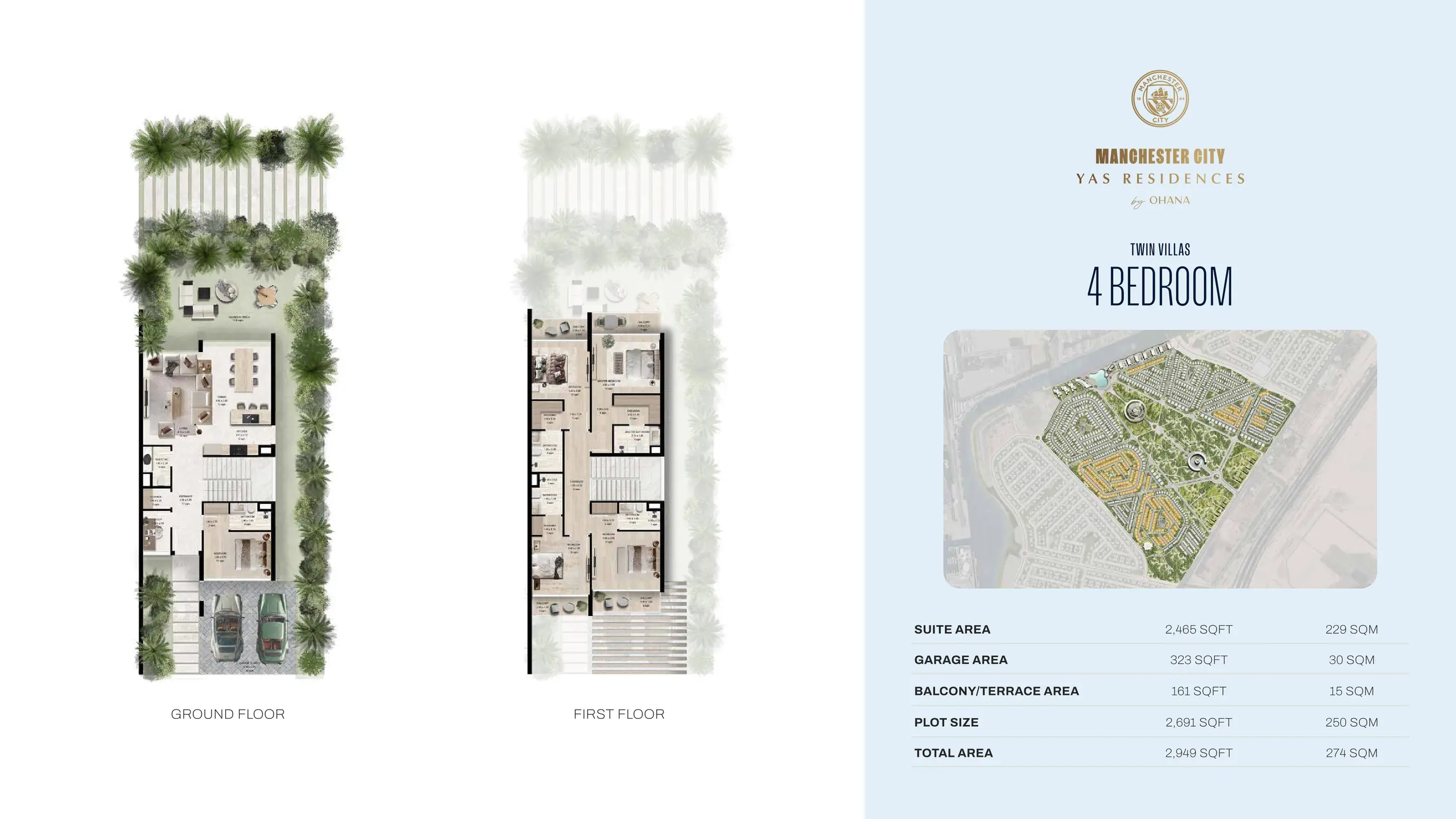 Twin Villas floor plan