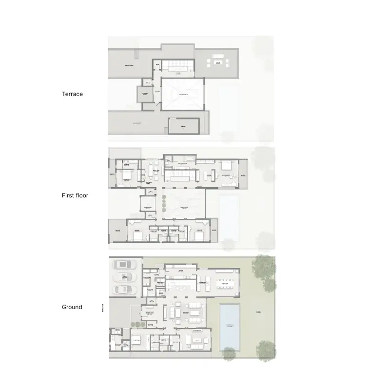 5 bedroom floor plan