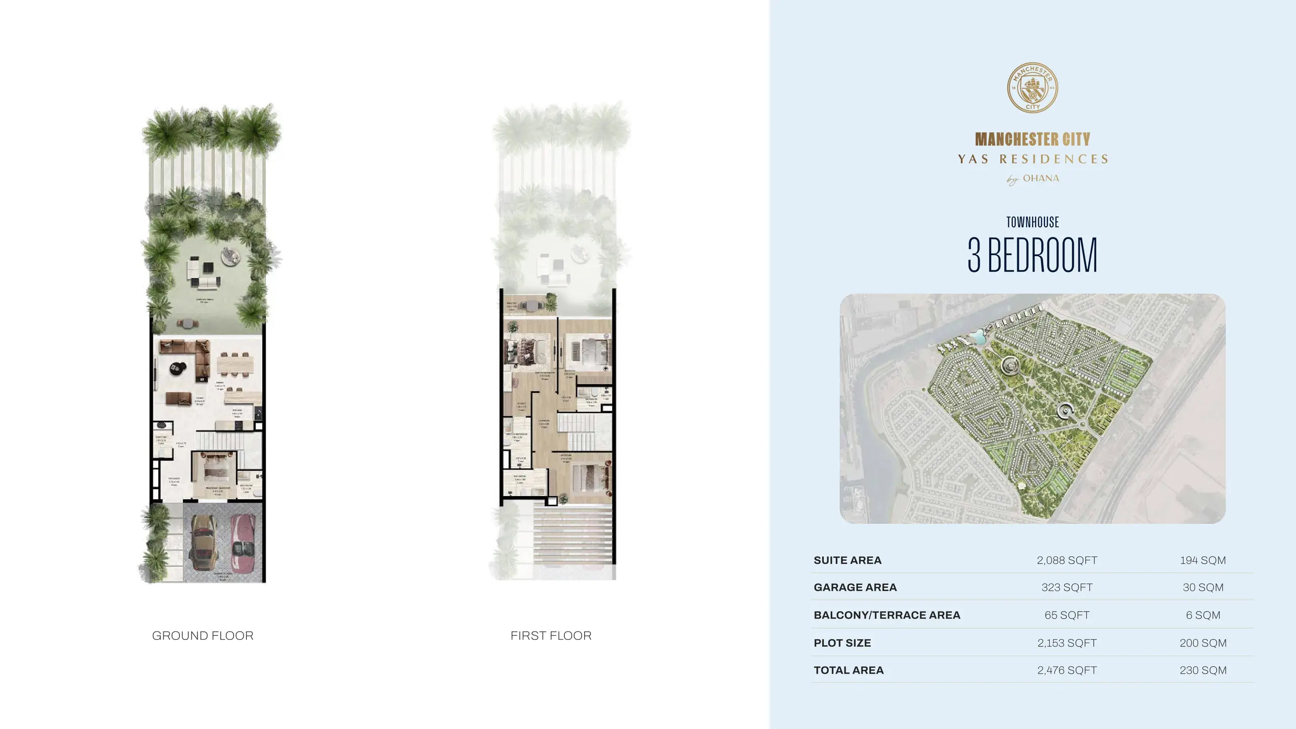 Townhouse floor plan