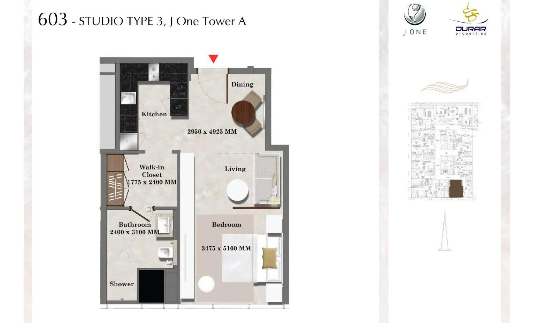 Type 3 floor plan