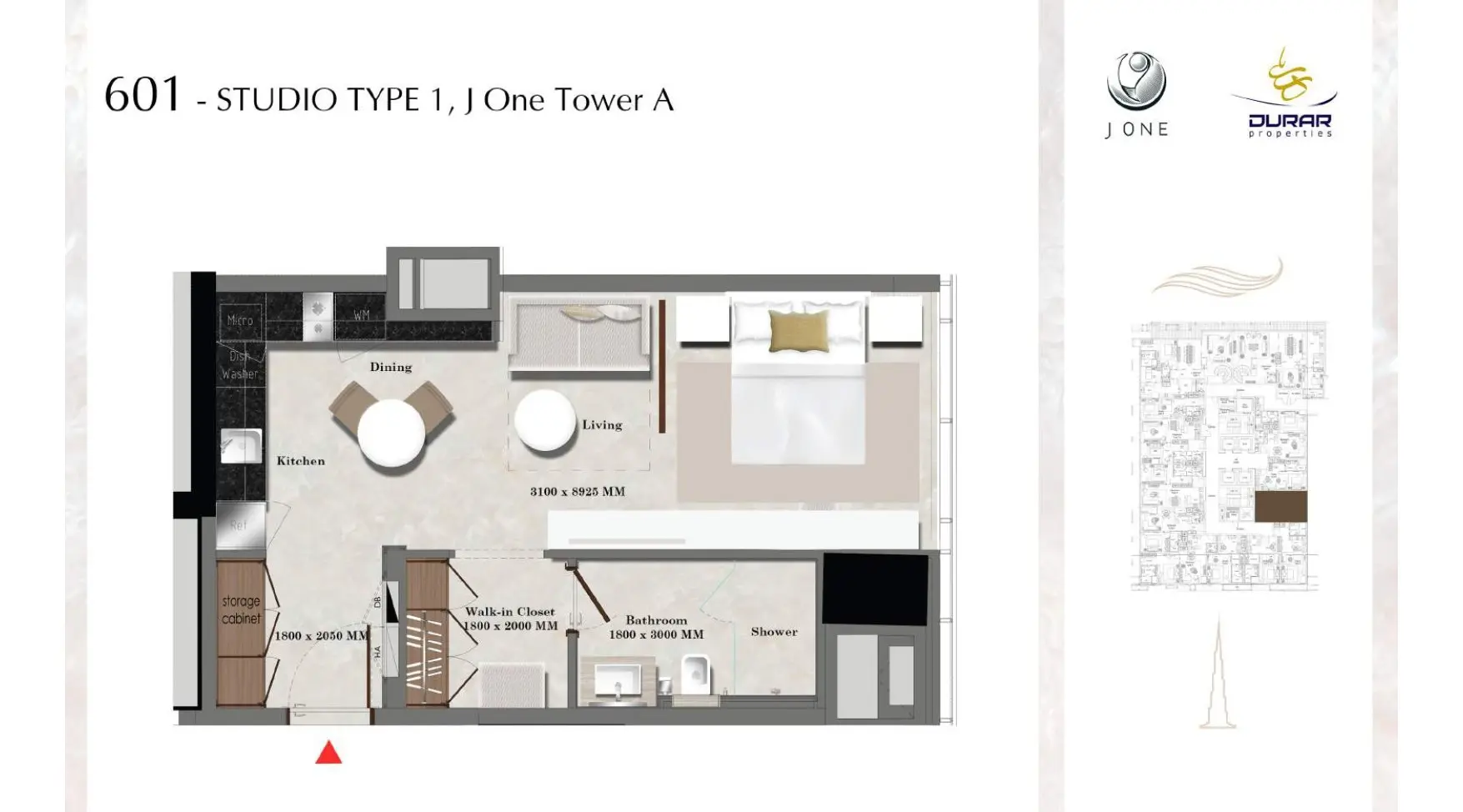Type 1 floor plan