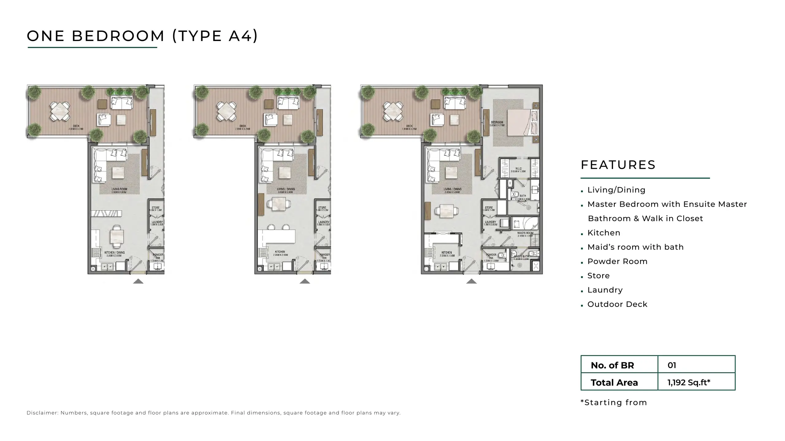 Type A4 floor plan