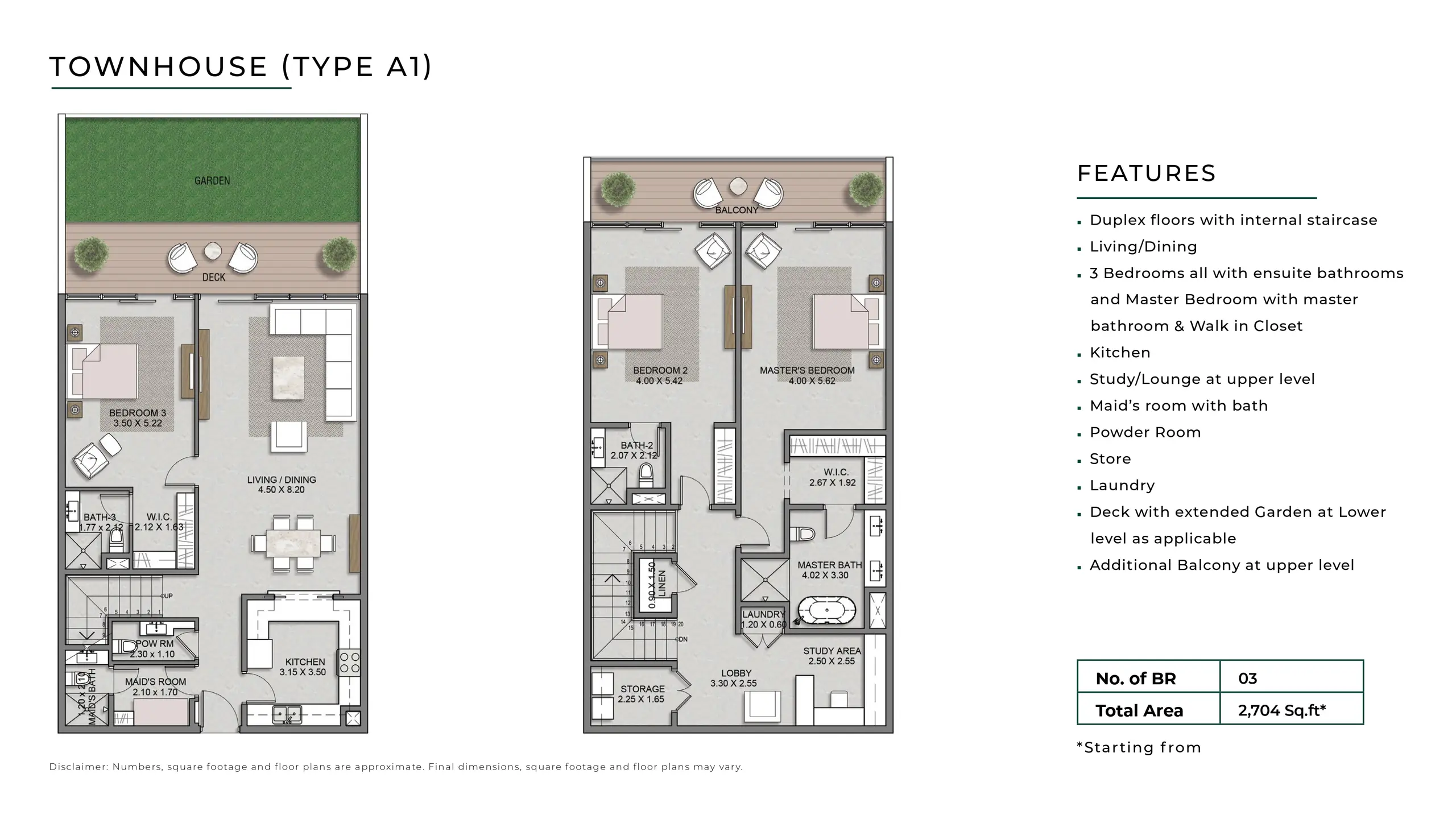 Type A1 floor plan