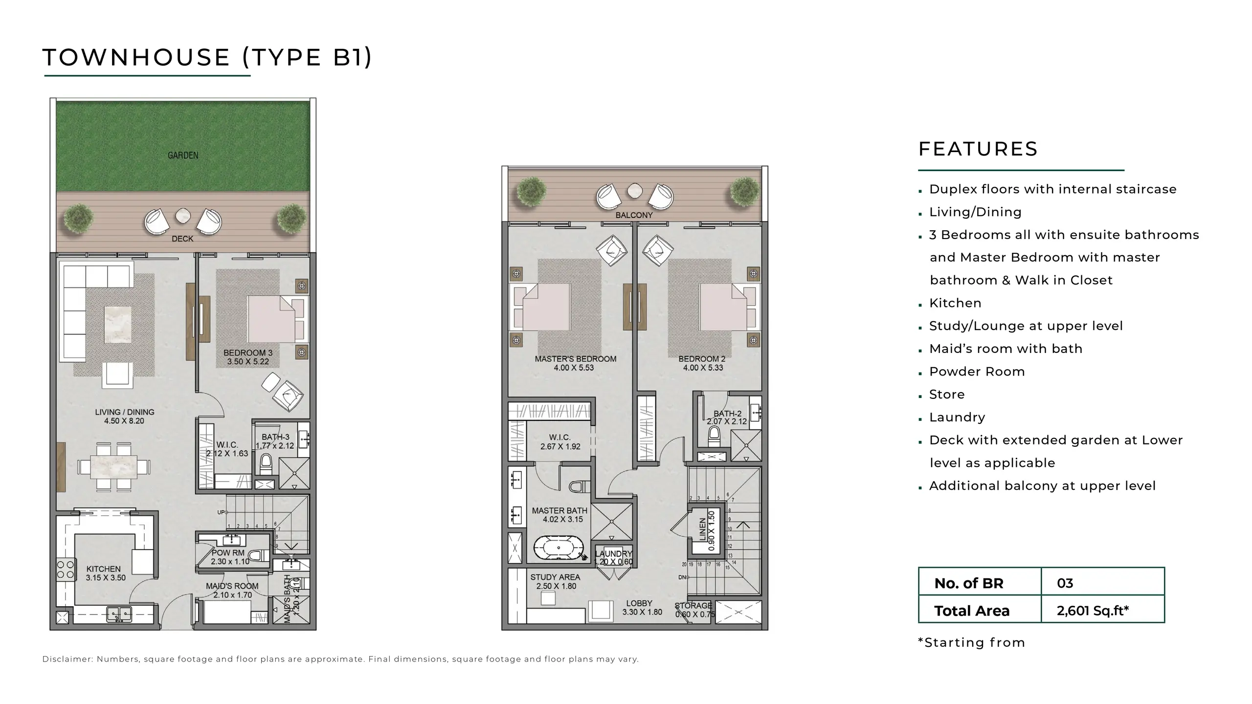 Type B1 floor plan