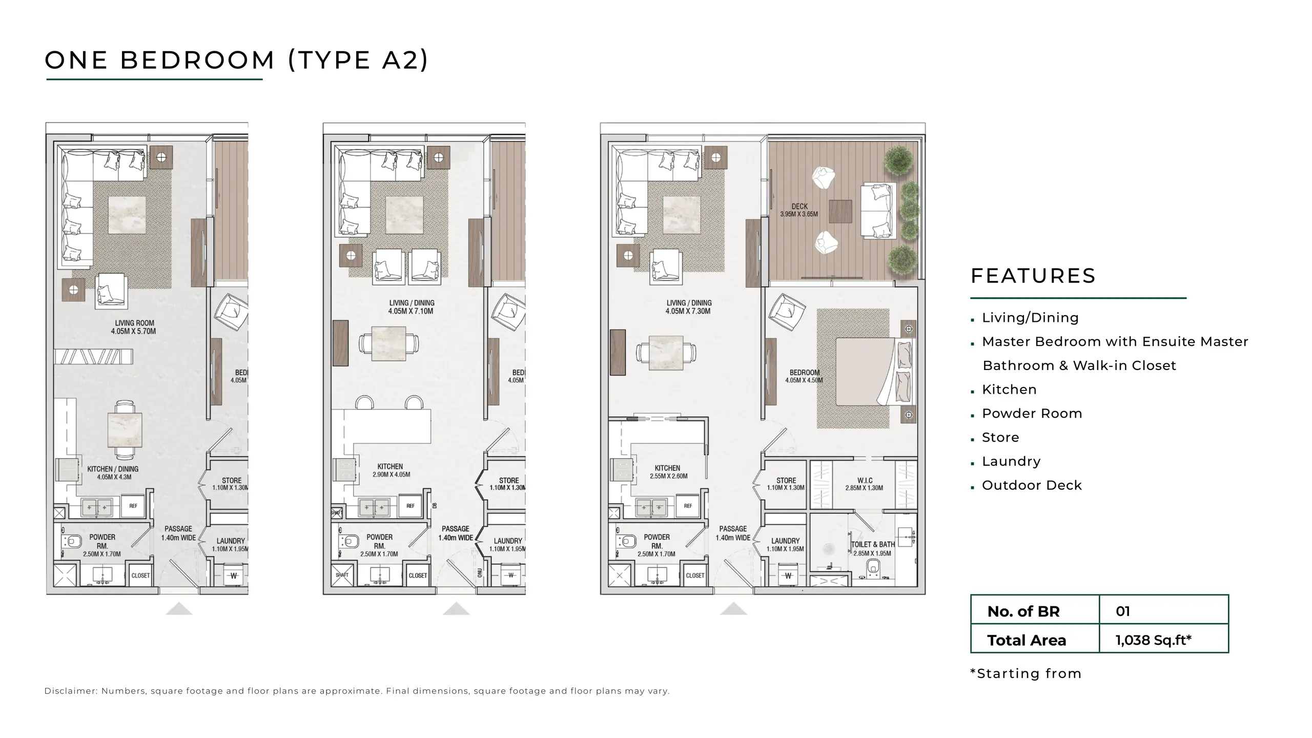 Type A2 floor plan