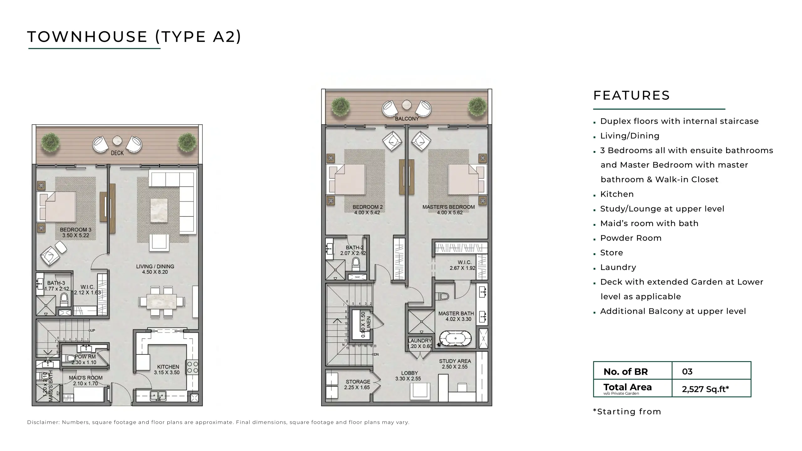 Type A2 floor plan