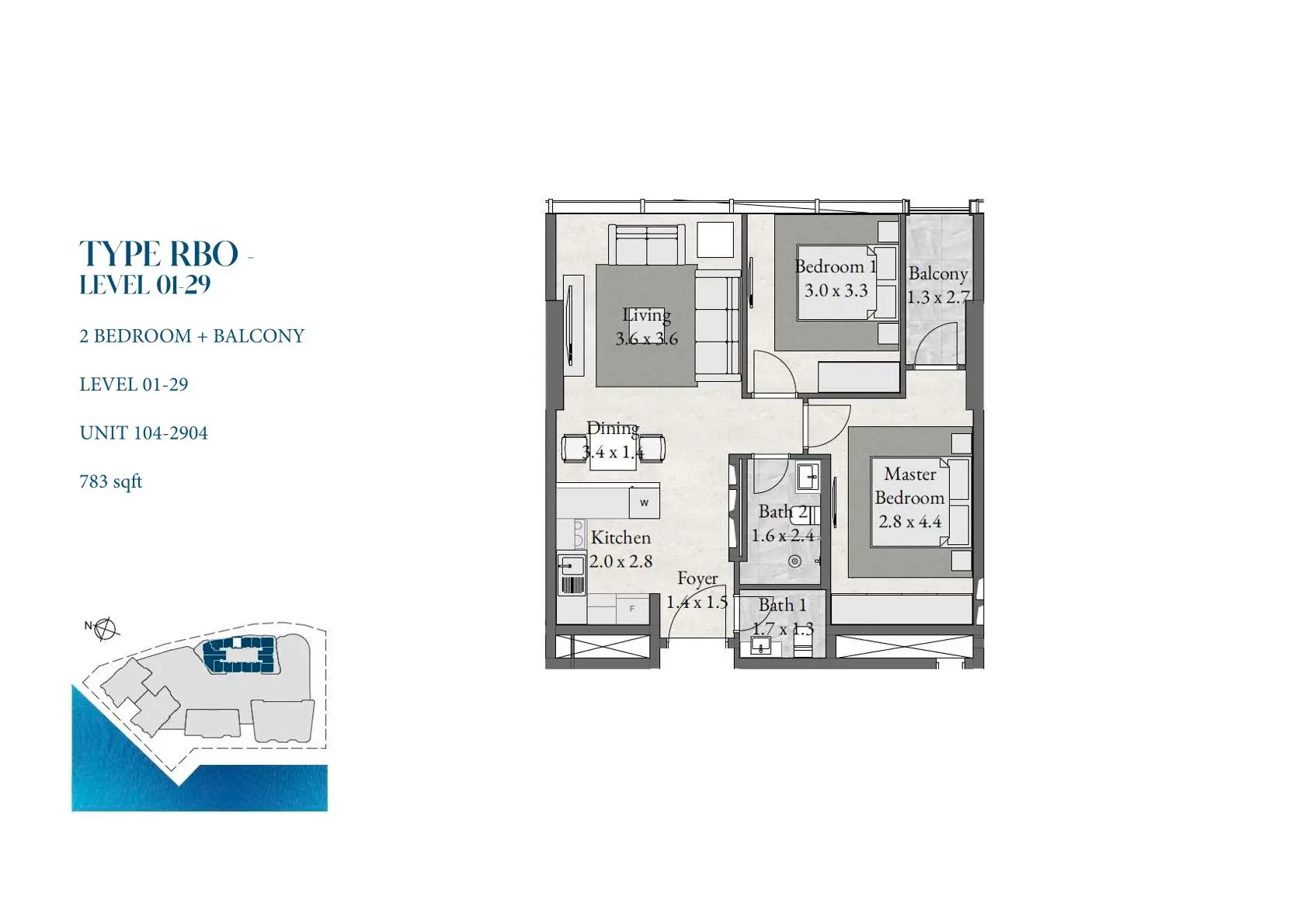 Type I floor plan